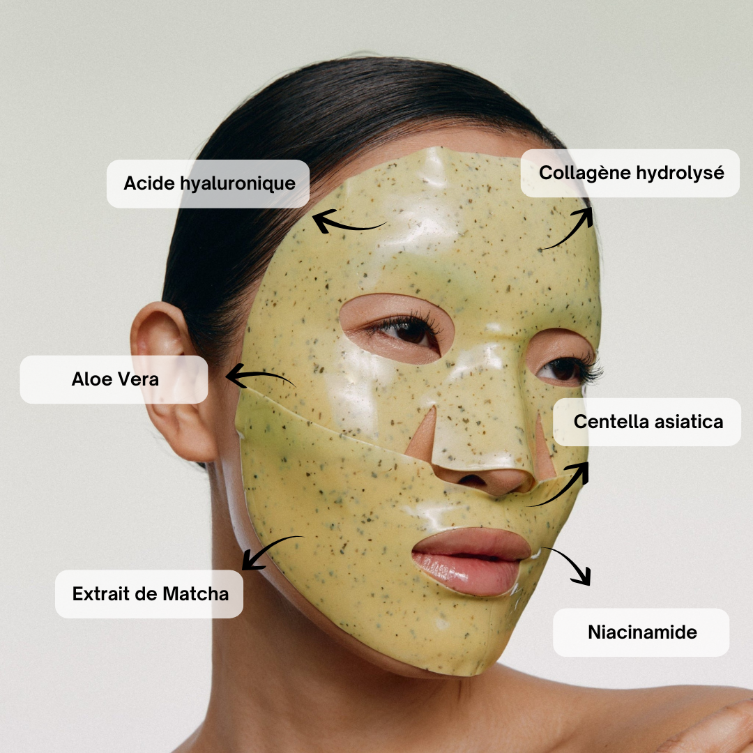 Masque Matcha au Collagène